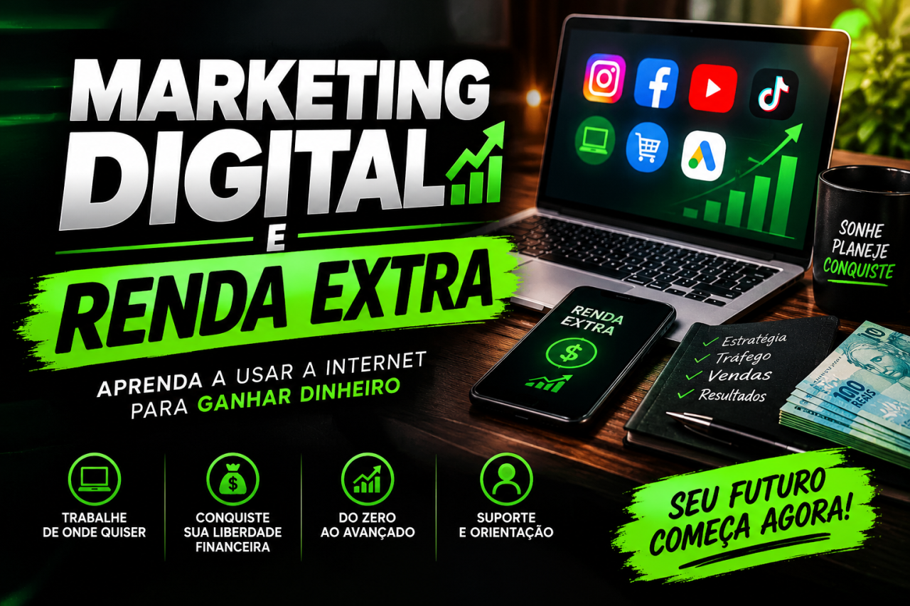 Marketing digital e renda extra